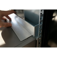 Sunucu Sepeti 1u - 2u Universal Sunucu Rayı Kabinet Kızağı Rack Rail Kit Rack Kabin Kızağı Rayı
