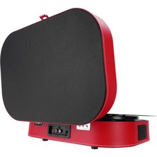 Mikado Nostalgia MN-101 Kırmızı USB + RCA + Bluetooth Destekli Müzik Kutusu
