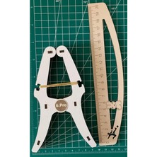 Mandal El Tipi Ahşap Hobi Amaçlı Işkence Kıskaç Klips 15CM
