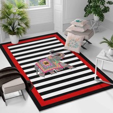 Kaymaz Taban Yıkanabilir Halı – Mutfak, Salon, Yatak Odası Için Modern Dijital Baskı Halı