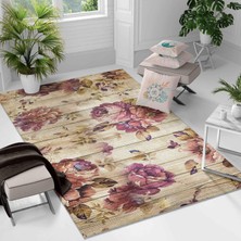 Kaymaz Taban Yıkanabilir Halı – Mutfak, Salon, Yatak Odası Için Modern Dijital Baskı Halı