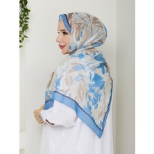 Nomadra Bahar Tınısı Çiçek Desenli Şal – 75X185 cm