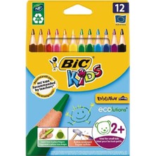 Bic Evolution Jumbo Üçgen Kuru Boya 12 Renk Karton Kutu (82973511)