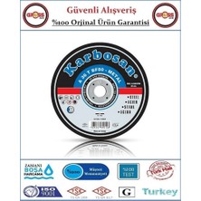 Karbosan Metal Kesme Disk Taşı - 115MM - Orjinal Ürün