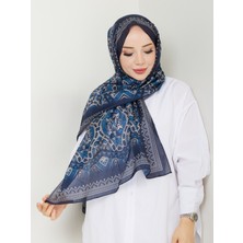 Nomadra Gece Safiri Desenli Şal - 75X185 cm