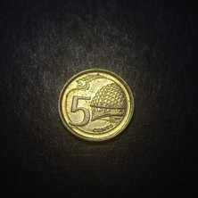 Escoines Koleksiyon 39963687B0A169F776 2015 Singapur 5 Cent Ça/çil Eski Yabancı Madeni Para