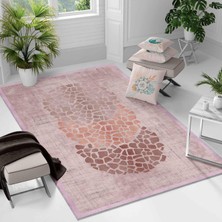 Kaymaz Taban Yıkanabilir Halı – Mutfak, Salon, Yatak Odası Için Modern Dijital Baskı Halı