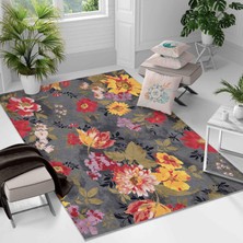 Kaymaz Taban Yıkanabilir Halı – Mutfak, Salon, Yatak Odası Için Modern Dijital Baskı Halı