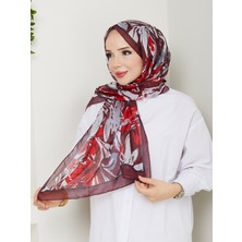Nomadra Crimson Bloom Şal