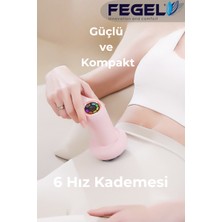 FG-720 Shiatsu 5 Başlıklı Masaj Aleti,6 Hız Kademeli, Yağ Yakımını Destekleyen Tüm Vücut Masaj