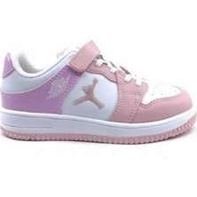 Cool Haykat Pudra Cırtlı Ortopedik Sneakers Kız Çocuk Spor Ayakkabı