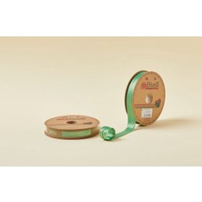 Biyelli Biye Saten Katlı 026 Yeşil 2 cm 25 Metre %100 Polyester