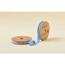 Biyelli Biye Koton Katlı D60 Koyu Mavi 2 cm 25 Metre %65 Koton %35 Polyester