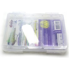 Captain 7235 Profesyonel Sahte Balık ve Jig Kutusu 14X10X3CM