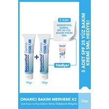 Onarıcı Bakım Merhemi 30G 2' Paket + Spf Mini Yüz Kremi