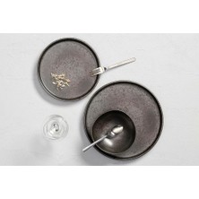 Porland Stoneware 3 Parça Tek Kişilik Yemek Takımı (32 23 11 Cm)