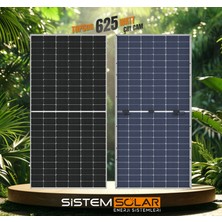 Sistem Solar 36 Adet 625 W Watt Topcon Güneş Paneli Monokristal