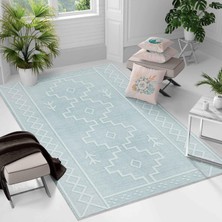 Kaymaz Taban Yıkanabilir Halı – Mutfak, Salon, Yatak Odası Için Modern Dijital Baskı Halı