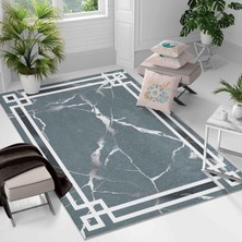 Kaymaz Taban Yıkanabilir Halı – Mutfak, Salon, Yatak Odası Için Modern Dijital Baskı Halı