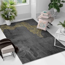 Kaymaz Taban Yıkanabilir Halı – Mutfak, Salon, Yatak Odası Için Modern Dijital Baskı Halı