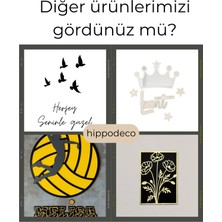 Dekoratif Kelebek Duvar Rafı Seti | 3 Parça Ahşap Mdf Raf | Siyah Renk | 14X8 cm Mini Raf