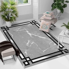 Kaymaz Taban Yıkanabilir Halı – Mutfak, Salon, Yatak Odası Için Modern Dijital Baskı Halı