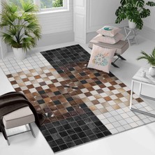 Kaymaz Taban Yıkanabilir Halı – Mutfak, Salon, Yatak Odası Için Modern Dijital Baskı Halı