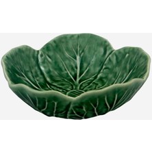 Bordallo Pinheiro Cabbage Yeşil Seramik Servis Kasesi 12 Cm