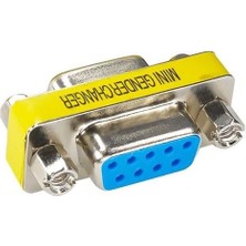 PM-6861 Db9 RS232 Dişi-Dişi (F2F) 9 Pin Çevirici Ara Adaptör