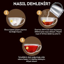 Lipton Earl Grey Bardak Poşet Çay 2gr 100lü