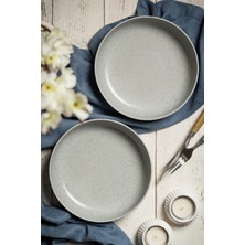 Kütahya Porselen Moderna 2li  20 cm Kase Grı