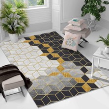 Kaymaz Taban Yıkanabilir Halı – Mutfak, Salon, Yatak Odası Için Modern Dijital Baskı Halı