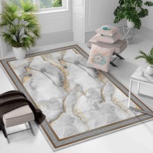 Kaymaz Taban Yıkanabilir Halı – Mutfak, Salon, Yatak Odası Için Modern Dijital Baskı Halı