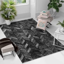 Kaymaz Taban Yıkanabilir Halı – Mutfak, Salon, Yatak Odası Için Modern Dijital Baskı Halı