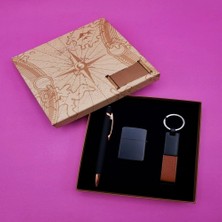 Anahtarlık Çakmak ve Touchpen Rubber Kalem