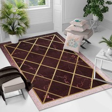 Kaymaz Taban Yıkanabilir Halı – Mutfak, Salon, Yatak Odası Için Modern Dijital Baskı Halı