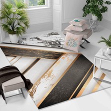 Kaymaz Taban Yıkanabilir Halı – Mutfak, Salon, Yatak Odası Için Modern Dijital Baskı Halı