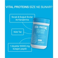 Vital Proteins Şeker İçermeyen Nötr Tat %100 Hidrolize Sığır Kolajeni 284 gr