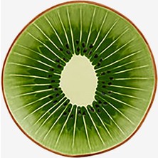 Bordallo Pinheiro Tropical Fruits Yeşil Seramik Kahvaltı Tabağı 21 Cm