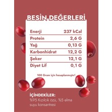 Fethiyeden Gelsin Doğal Ve Katkısız Organik Kızılcık Özü 700gr