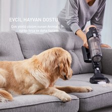Tefal TY9B74WO​ X-Force Flex 14.80 Animal Care Evcil Hayvan Dostu Kablosuz Şarjlı Dikey Süpürge - 240 Air Watt