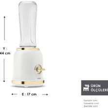 Karaca Retro Personal Kişisel Smoothie Blender