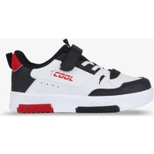 Cool Max Beyaz Cırtlı Ortopedik Sneakers Erkek Çocuk Spor Ayakkabı