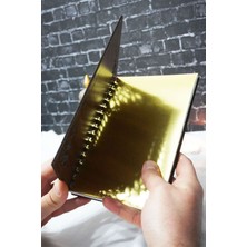 Flamingo Ahşap Kapaklı Spiralli Okul Defteri - Çizgili Defter - 60 Yaprak (120 Sayfa) - A5 15X21 cm