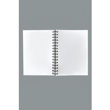 Yunus Balığı Temalı Ahşap Kapaklı Defter - Noktalı Defter - Ajanda - Okul Defteri (A5 - 120 Sayfa)