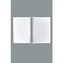Kalp Temalı Ahşap Kapaklı Defter - Noktalı Defter - Ajanda - Okul Defteri (A5 - 120 Sayfa)