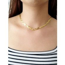 Ladybirdbujiteri Örme Italyan Gold Çelik Kolye