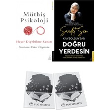 Müthiş Psikoloji Hayır Diyebilme Sanatı ve Kaybolduysan Doğru Yerdesin + Hediyeli