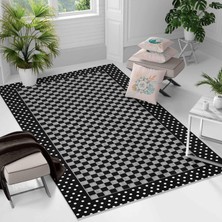 Kaymaz Taban Yıkanabilir Halı – Mutfak, Salon, Yatak Odası Için Modern Dijital Baskı Halı