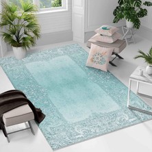 Kaymaz Taban Yıkanabilir Halı – Mutfak, Salon, Yatak Odası Için Modern Dijital Baskı Halı